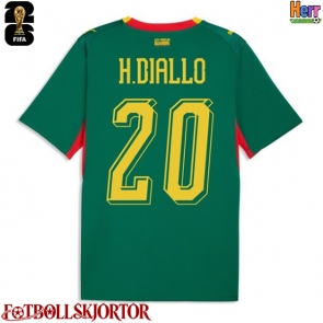 Senegal Habib Diallo #20 Bortatröja VM 2026 Kortärmad
